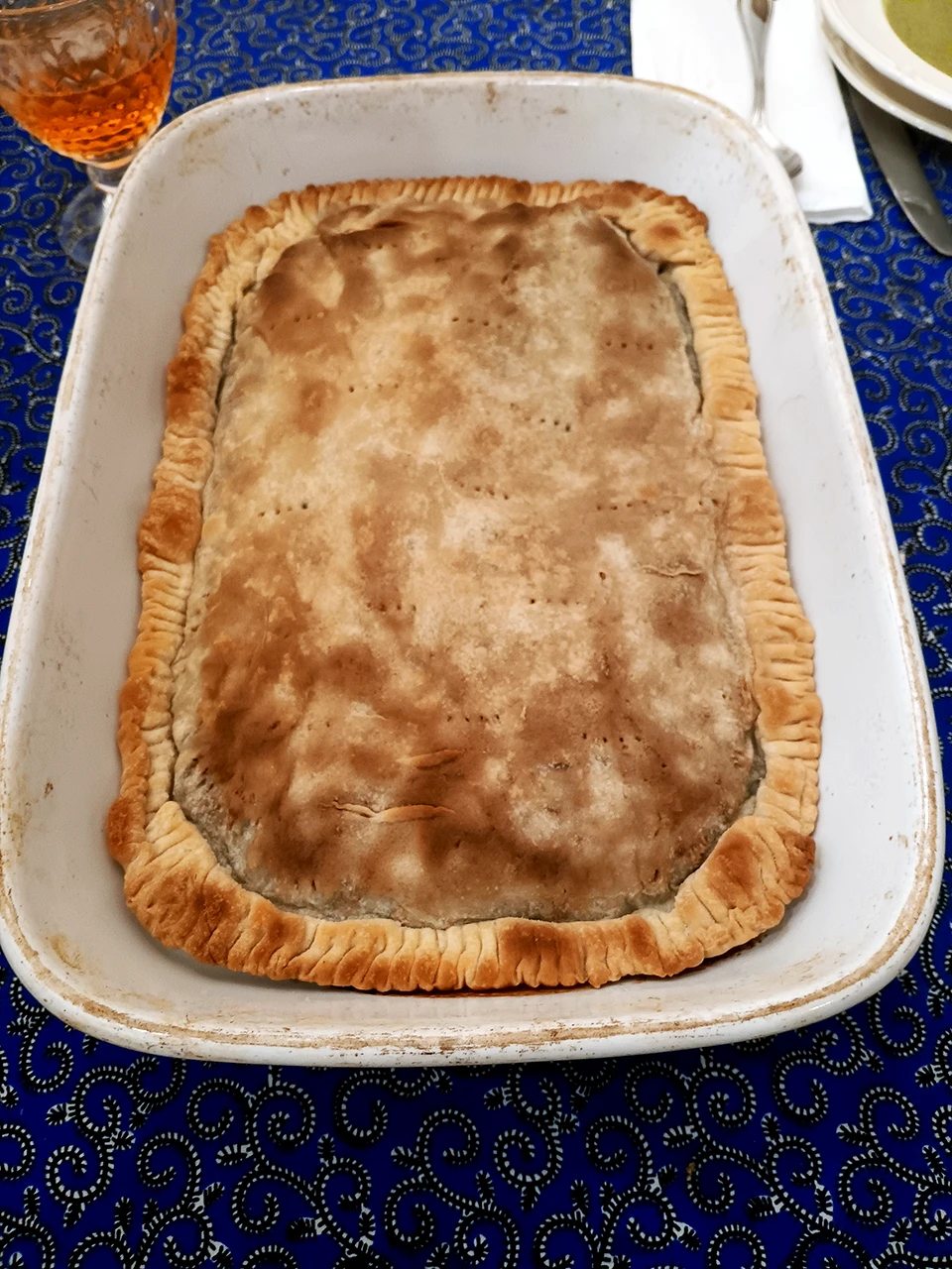 Torta alle erbe traditionnelle